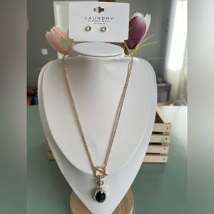 Laundry by Shelli Segal Earrings and Necklace Set